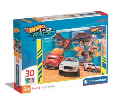 Opakowanie Puzzle 30 Super Kolor Hot Wheels