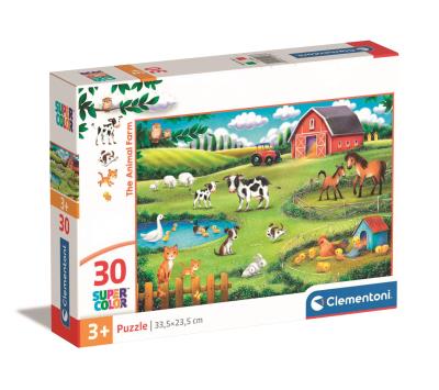 Opakowanie Puzzle 30 Super Kolor The Animal Farm