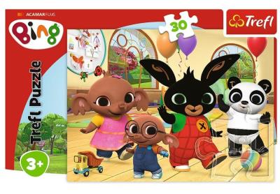 Opakowanie Puzzle 30 Z Bingiem jest wesoło TREFL