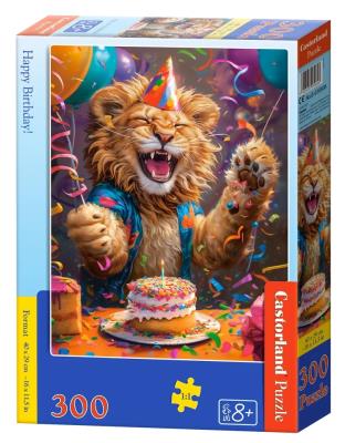 Puzzle 300 Happy Birthday! CASTOR. Wydawca: Castorland. SmakLiter.pl Opakowanie Puzzle 300 Happy Birthday! CASTOR