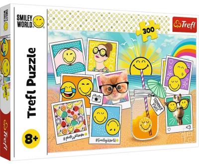 Opakowanie Puzzle 300 Smiley na wakacjach TREFL