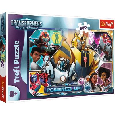 Opakowanie Puzzle 300 W świecie Transformers TREFL