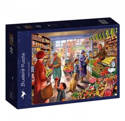 Puzzle 3000 Stary sklep z warzywami i owocami. Wydawca: Bluebird Puzzle. SmakLiter.pl Opakowanie Puzzle 3000 Stary sklep z warzywami i owocami