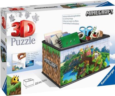 Opakowanie Puzzle 3D 108 Szkatułka Minecraft