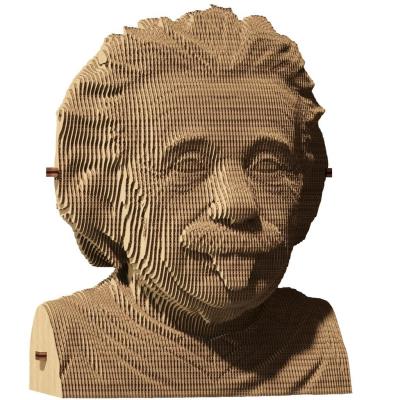 Opakowanie Puzzle 3D kartonowe - Albert Einstein