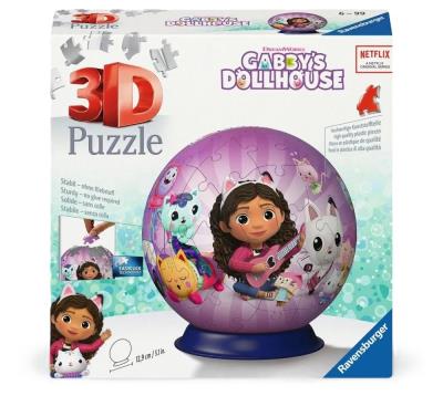 Opakowanie Puzzle 3D Kula: Koci Domek Gabi