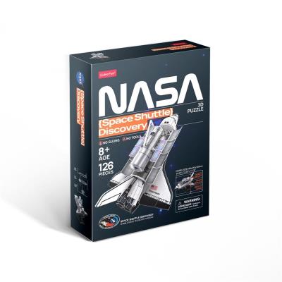 Puzzle 3D Nasa Space Shuttle Discovery. Wydawca: Cubic Fun. SmakLiter.pl Opakowanie Puzzle 3D Nasa Space Shuttle Discovery