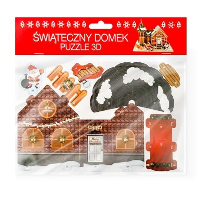 Opakowanie Puzzle 3D Świąteczny domek