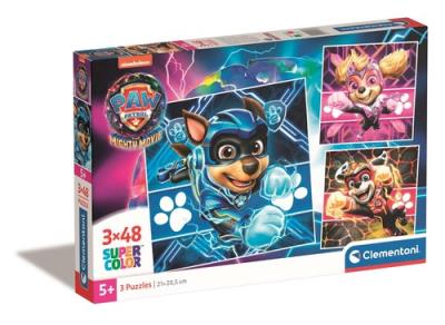 Opakowanie Puzzle 3x48 Super Kolor Psi Patrol