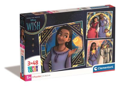 Opakowanie Puzzle 3x48 Super Kolor Wish