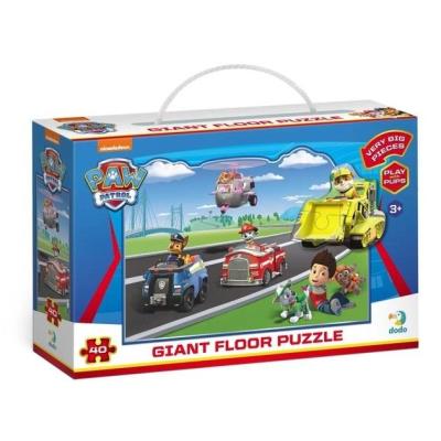 Puzzle 40 Giant floor Psi Patrol. Wydawca: Dodo. SmakLiter.pl Opakowanie Puzzle 40 Giant floor Psi Patrol