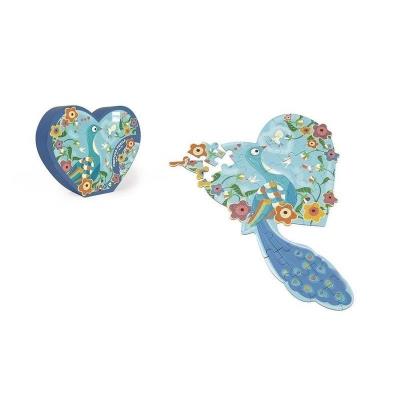 Puzzle 40 konturowe Serce. Wydawca: Scratch. SmakLiter.pl Opakowanie Puzzle 40 konturowe Serce