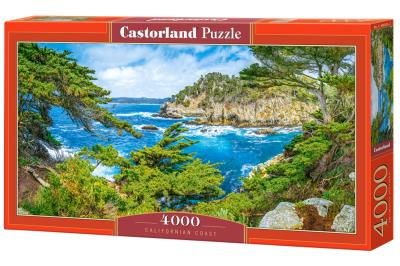 Puzzle 4000 Californian Coast C-400355. Wydawca: CASTOR. SmakLiter.pl Opakowanie Puzzle 4000 Californian Coast C-400355