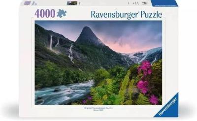 Puzzle 4000 Górski potok. Wydawca: Ravensburger. SmakLiter.pl Opakowanie Puzzle 4000 Górski potok