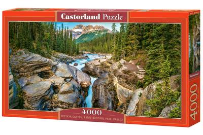 Puzzle 4000 Kanion Mistaya Park Narodowy Banff Kanada C-400348-2. Wydawca: CASTOR. SmakLiter.pl Opakowanie Puzzle 4000 Kanion Mistaya Park Narodowy Banff Kanada C-400348-2