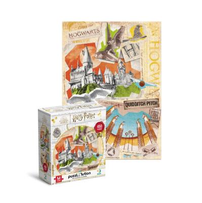 Puzzle 450 Harry Potter. Hogwarts School. Wydawca: Dodo. SmakLiter.pl Opakowanie Puzzle 450 Harry Potter. Hogwarts School