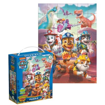 Opakowanie Puzzle 48 Psi Patrol Dinozaury