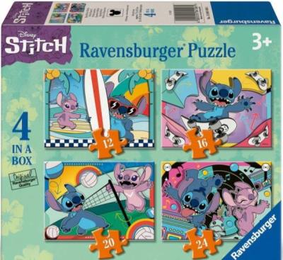 Opakowanie Puzzle 4w1 Disney Stitch