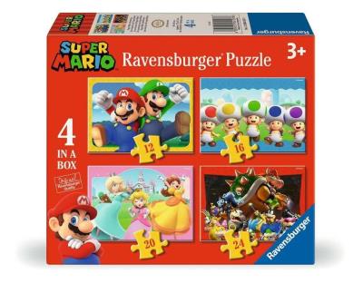 Opakowanie Puzzle 4w1 Super Mario