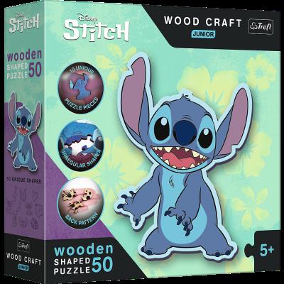 Opakowanie Puzzle 50 drewniane Wood Craft Junior Lilo & Stitch  20205