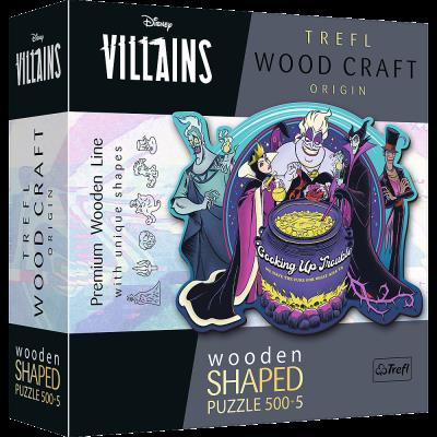 Opakowanie Puzzle 500+5 drewniane konturowe Randka ze Złoczyńcami  20196