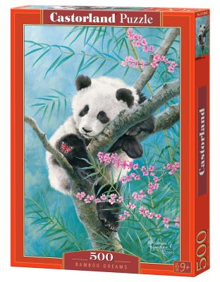Puzzle 500 Bamboo Dreams CASTOR. Wydawca: Castorland. SmakLiter.pl Opakowanie Puzzle 500 Bamboo Dreams CASTOR
