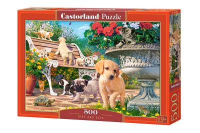 Opakowanie Puzzle 500 el. B-53636 Hide and Seek