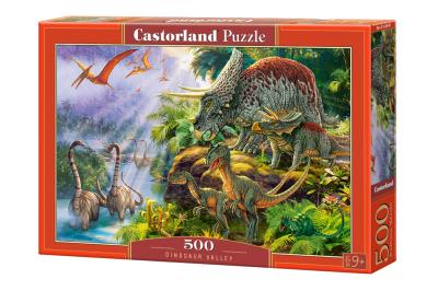 Opakowanie Puzzle 500 el.B-53643 Dinosaur Valley