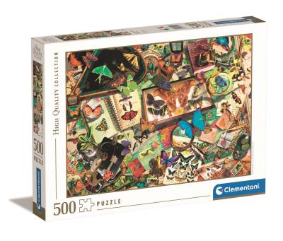 Opakowanie Puzzle 500 HQ The Butterfly Collector