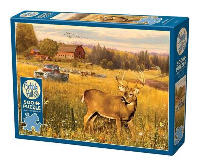 Opakowanie Puzzle 500 Jeleń na polu G3