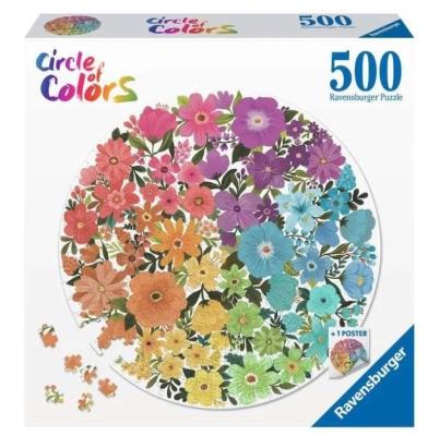 Opakowanie Puzzle 500 Kwiaty