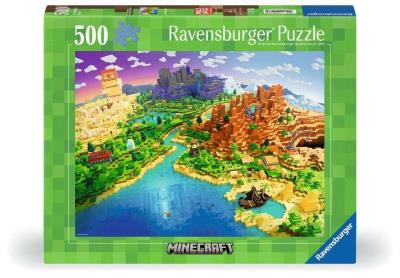 Opakowanie Puzzle 500 Minecraft