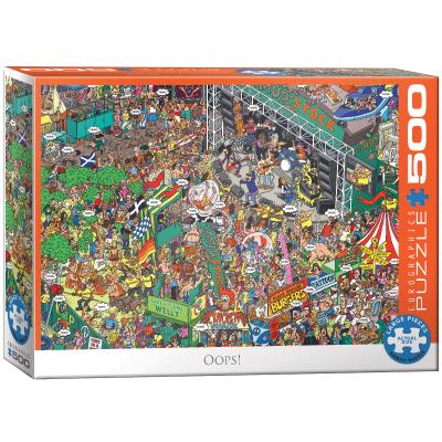 Puzzle 500 Oops! by Martin Berry 6500-5459. Wydawca: Eurographics. SmakLiter.pl Opakowanie Puzzle 500 Oops! by Martin Berry 6500-5459