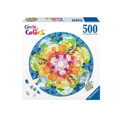 Opakowanie Puzzle 500 Paleta kolorów: lody