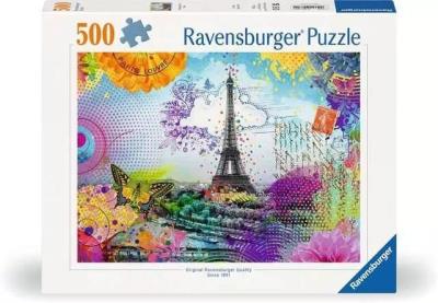 Opakowanie Puzzle 500 Pocztówka z Paryża
