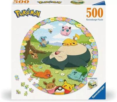 Opakowanie Puzzle 500 Pokemon Postacie