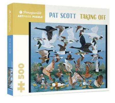 Opakowanie Puzzle 500 Ptaki i gęsi, Pat Scott