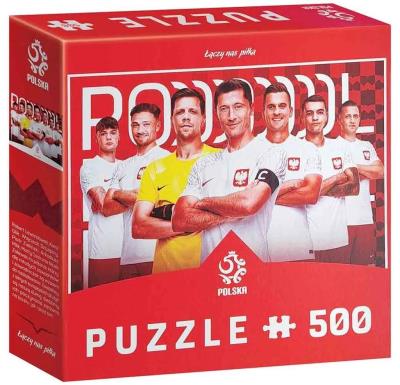 Opakowanie Puzzle 500 PZPN - zawodnicy