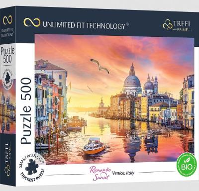 Opakowanie Puzzle 500 Romantic Sunset: Venice, Italy TREFL