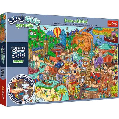 Opakowanie Puzzle 500 Spy Guy Europa TREFL