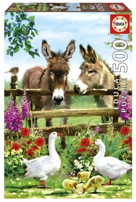 Opakowanie Puzzle 500 Wesoła ferajna