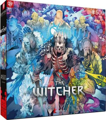 Opakowanie Puzzle 500 Wiedźmin: Monster Faction