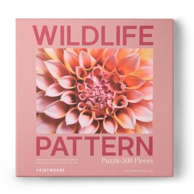Puzzle 500 Wildlife Pattern Dahlia. Wydawca: Most Wanted Gifts. SmakLiter.pl Opakowanie Puzzle 500 Wildlife Pattern Dahlia