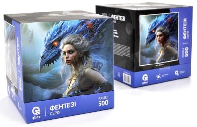 Opakowanie Puzzle 500 Władczyni Smoka