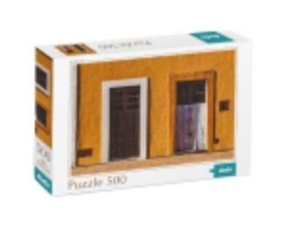 Puzzle 500 Yellow house. Wydawca: Dodo. SmakLiter.pl Opakowanie Puzzle 500 Yellow house