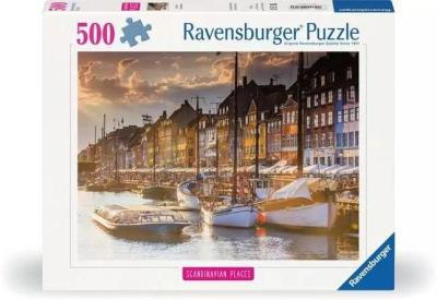 Opakowanie Puzzle 500 Zachód Słońca w Kopenhadze