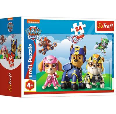 Puzzle 54 Mini Bądź jak Psi Patrol 2 TREFL. Wydawca: Trefl. SmakLiter.pl Opakowanie Puzzle 54 Mini Bądź jak Psi Patrol 2 TREFL