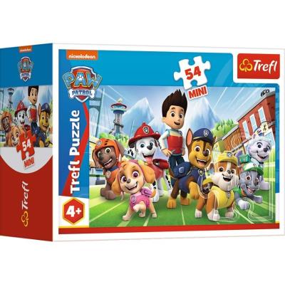 Puzzle 54 Mini Bądź jak Psi Patrol TREFL. Wydawca: Trefl. SmakLiter.pl Opakowanie Puzzle 54 Mini Bądź jak Psi Patrol TREFL