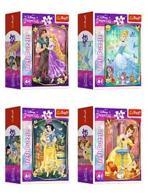 Opakowanie Puzzle 54 mini Piękne Księżniczki 1 szt. mix 54191