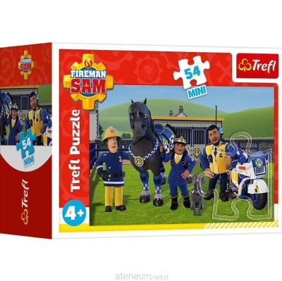 Puzzle 54 Mini Strażak Sam w gotowości 1 TREFL. Wydawca: Trefl. SmakLiter.pl Opakowanie Puzzle 54 Mini Strażak Sam w gotowości 1 TREFL